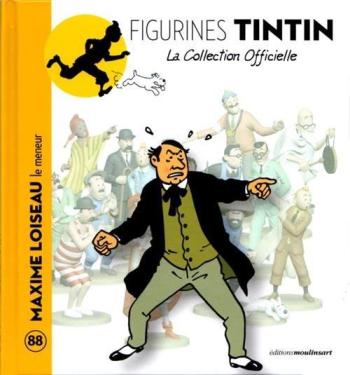 Couverture de l'album Figurines Tintin - La Collection officielle - 88. Maxime Loiseau le meneur