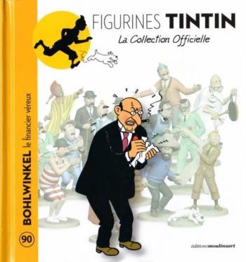 Couverture de l'album Figurines Tintin - La Collection officielle - 90. Bohlwinkel le financier véreux