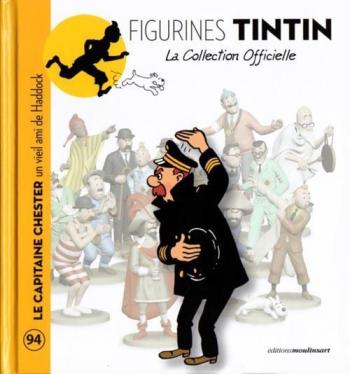 Couverture de l'album Figurines Tintin - La Collection officielle - 94. Le Capitaine Chester un vieil ami de Haddock