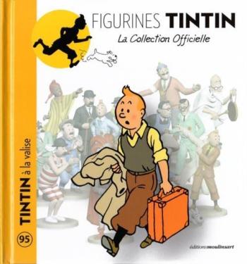 Couverture de l'album Figurines Tintin - La Collection officielle - 95. Tintin à la valise