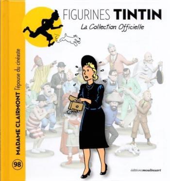 Couverture de l'album Figurines Tintin - La Collection officielle - 98. Madame Clairmont l'épouse du cinéaste