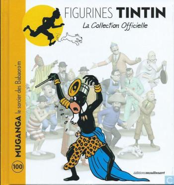 Couverture de l'album Figurines Tintin - La Collection officielle - 100. Muganga le sorcier des Babaoro'm