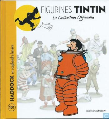 Couverture de l'album Figurines Tintin - La Collection officielle - 101. Haddock en scaphandre lunaire