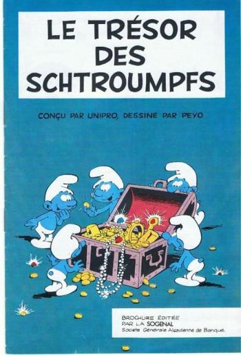 Couverture de l'album Les Schtroumpfs - HS. Le Trésor des Schtroumpfs