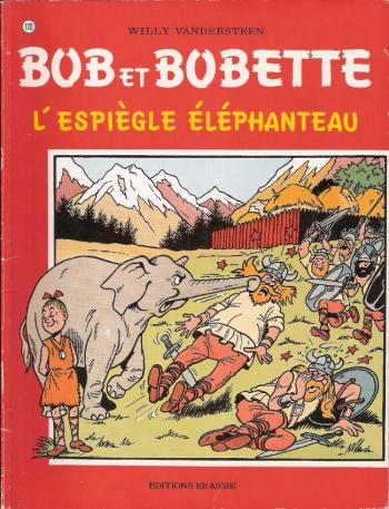 Couverture de l'album Bob et Bobette - 170. L'Espiègle Éléphanteau