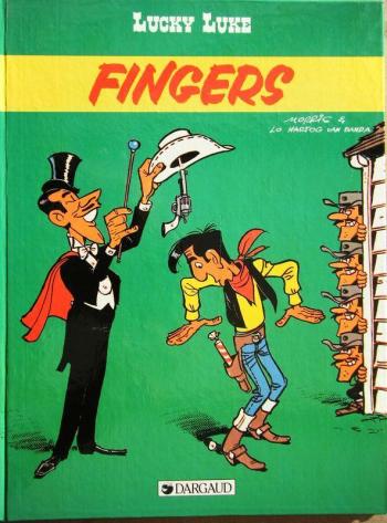 Couverture de l'album Lucky Luke (Lucky Comics / Dargaud / Le Lombard) - 22. Fingers