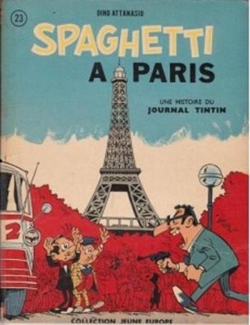 Couverture de l'album Spaghetti - 4. Spaghetti à Paris