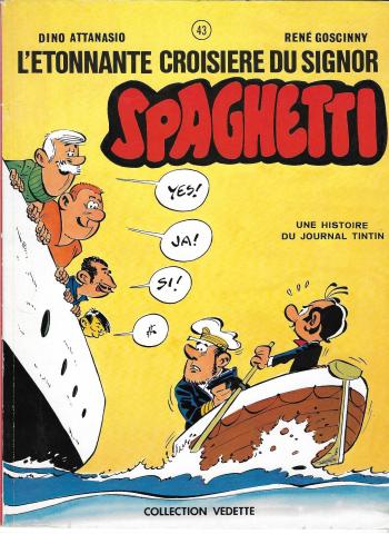 Couverture de l'album Spaghetti - 15. L'Étonnante Croisière du signor Spaghetti