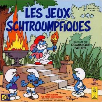 Couverture de l'album Les Schtroumpfs (Livre-disque ) - 6. Les jeux schtroumpfiques
