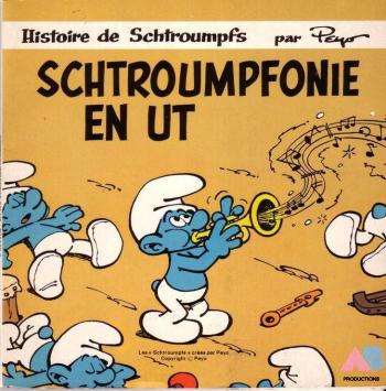 Couverture de l'album Les Schtroumpfs (Livre-disque ) - 8. Schtroumpfonie en ut