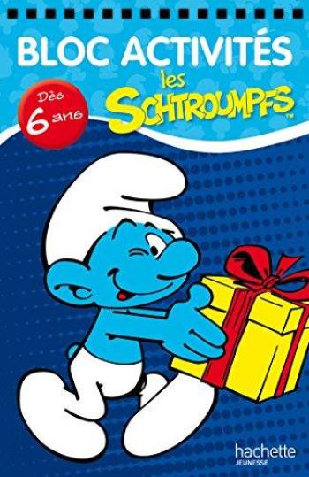 Couverture de l'album Les Schtroumpfs (Divers) - HS. Bloc activités les Schtroumpfs - Dès 6 ans