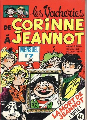 Couverture de l'album Les Vacheries de Corinne à Jeannot - 7. La Mort de Jeannot (suite)