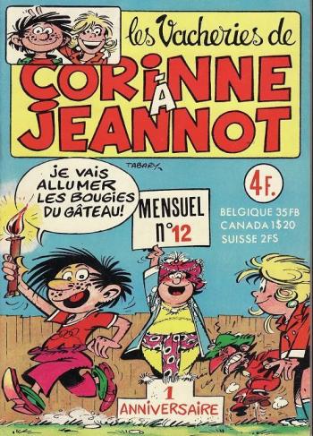 Couverture de l'album Les Vacheries de Corinne à Jeannot - 12. La Figurine magique