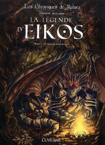 Couverture de l'album Les chroniques de Katura : La légende d'Eikos - 1. Le seigneur des loups