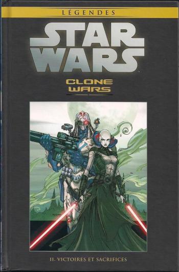 Couverture de l'album Star Wars (Collection Hachette) - 27. Clone Wars II- Victoires et Sacrifices