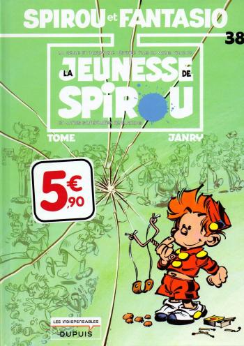 Couverture de l'album Spirou et Fantasio - 38. La Jeunesse de Spirou