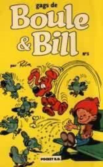 Couverture de l'album Boule & Bill (Pocket B.D.) - 5. Gags de Boule & Bill n° 5