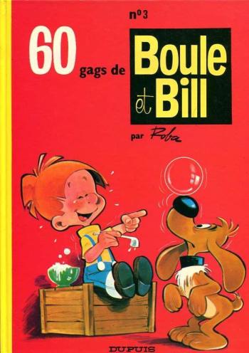 Couverture de l'album Boule & Bill - 3. 60 gags de Boule et Bill