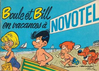Couverture de l'album Boule & Bill (Publicitaires) - HS. Boule et Bill en vacances à Novotel