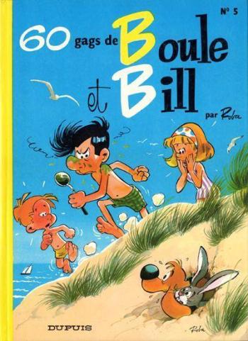 Couverture de l'album Boule & Bill - 5. 60 gags de Boule et Bill n° 5