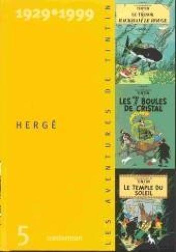Couverture de l'album Tintin (Coffret 1929-1999) - 5. Tome 5