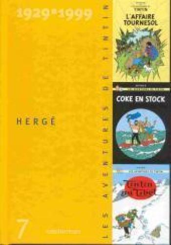 Couverture de l'album Tintin (Coffret 1929-1999) - 7. Tome 7