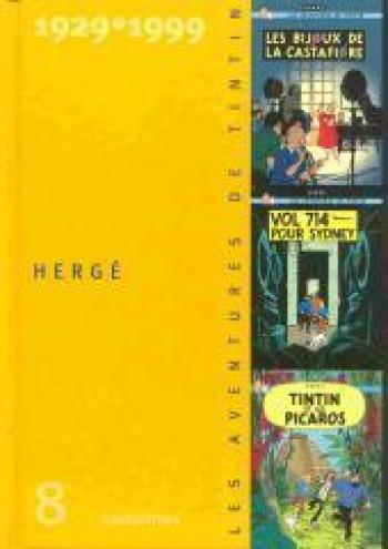 Couverture de l'album Tintin (Coffret 1929-1999) - 8. Tome 8