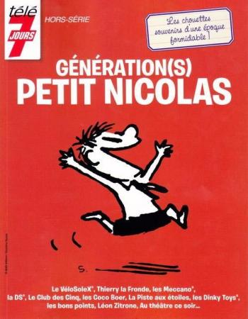 Couverture de l'album Le Petit Nicolas - HS. Télé 7 jours - Génération(s) Petit Nicolas