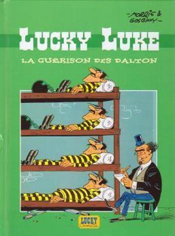 Couverture de l'album Lucky Luke (Lucky Comics / Dargaud / Le Lombard) - 12. La Guérison des Dalton
