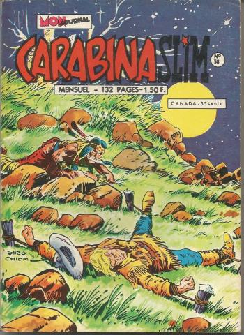 Couverture de l'album Carabina Slim - 58. Numéro 58