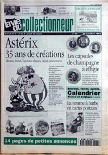Couverture de l'album Astérix (Divers) - HS. La vie du collectionneur - Astérix 35 ans de créations