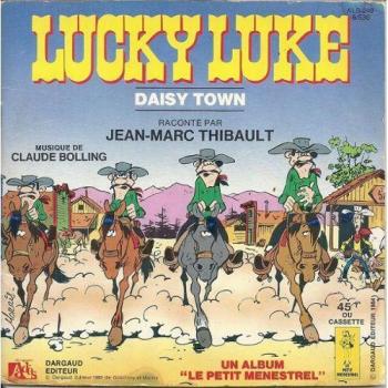 Couverture de l'album Lucky Luke (Livre-disque) - HS. Lucky Luke - Daisy Town - 45 T