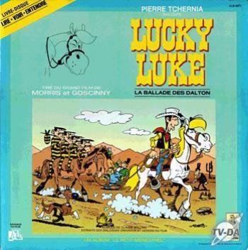 Couverture de l'album Lucky Luke (Livre-disque) - HS. La Ballade des Dalton - 33T