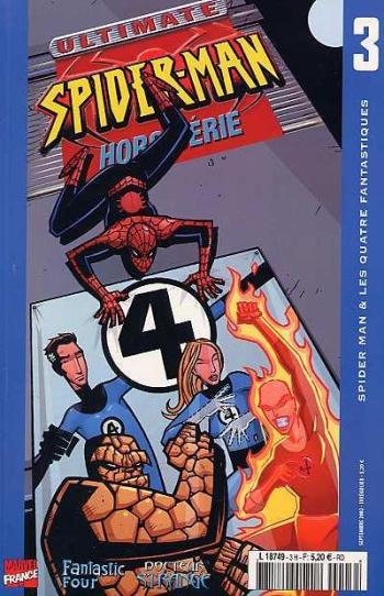 Couverture de l'album Ultimate Spider-Man - Hors Série - 3. Spider-Man & les quatre fantastiques