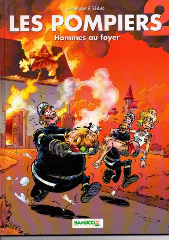 Couverture de l'album Les Pompiers - 2. Hommes au foyer