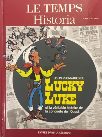 Couverture de l'album Lucky Luke (Divers) - HS. Les Personnages de Lucky Luke et la véritable histoire de la conquête de l'Ouest