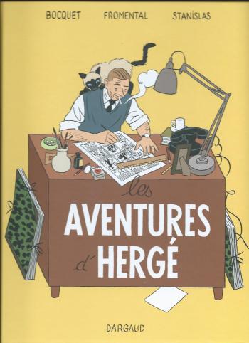 Couverture de l'album Les Aventures d'Hergé (One-shot)