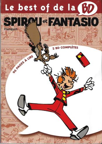 Couverture de l'album Spirou et Fantasio - HS. Le best of de la BD - 10 - Spirou et Fantasio