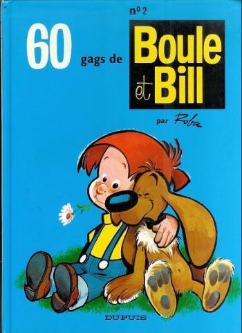 Couverture de l'album Boule & Bill - 2. 60 gags de Boule et Bill