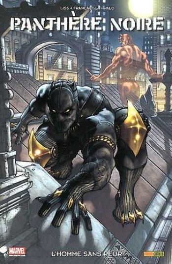 Couverture de l'album Panthère Noire (100% Marvel) - 1. L'Homme sans peur