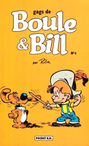 Couverture de l'album Boule & Bill (Pocket B.D.) - 4. Gags de Boule & Bill n° 4