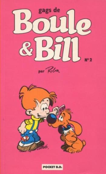 Couverture de l'album Boule & Bill (Pocket B.D.) - 2. Gags de Boule & Bill n° 2