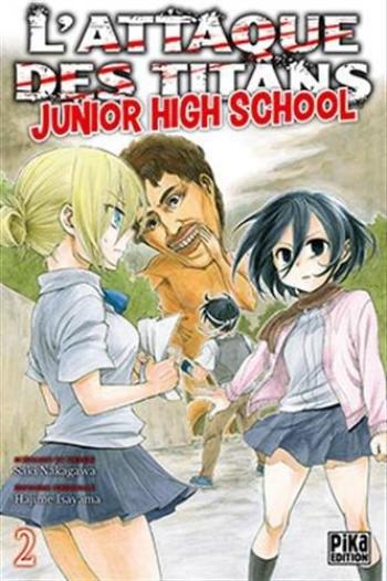 Couverture de l'album L'Attaque des Titans - Junior High School - 2. Junior High School - Tome 2