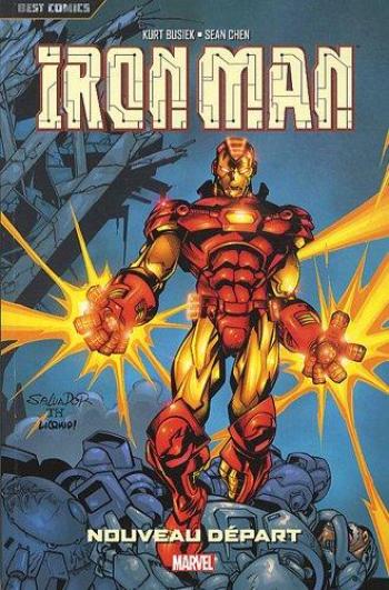 Couverture de l'album Iron Man (Best Comics) - 2. Nouveau Départ