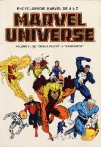 Couverture de l'album Marvel Universe - Encyclopédie Marvel de A à Z - 6. Omega flight - Sasquatch