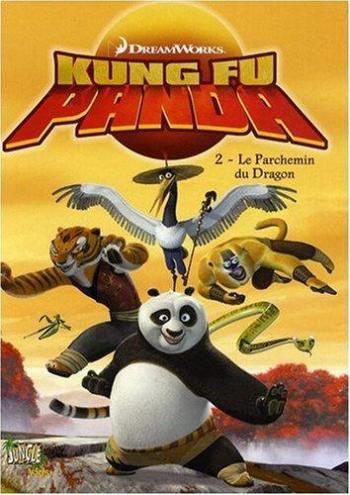 Couverture de l'album Kung Fu Panda (Jungle) - 2. Le Parchemin du dragon