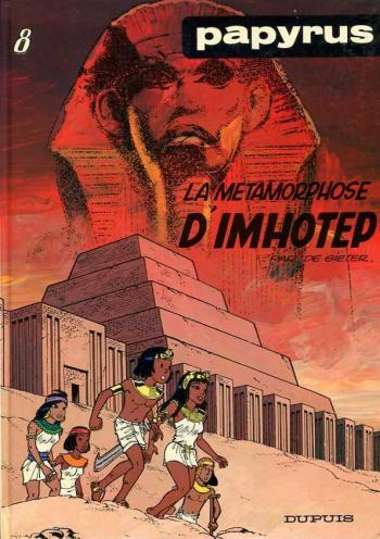 Couverture de l'album Papyrus - 8. La metamorphose d'Imhotep