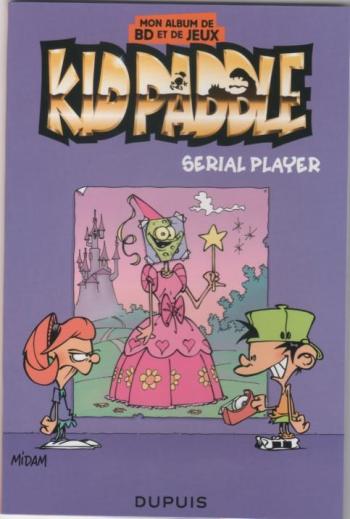 Couverture de l'album Kid Paddle (Divers) - HS. Kid Paddle - Mon album de BD et de Jeux - Serial Player