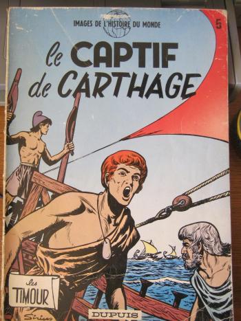 Couverture de l'album Les Timour - 5. Le captif de Carthage