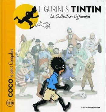 Couverture de l'album Figurines Tintin - La Collection officielle - 110. Coco le petit Congolais